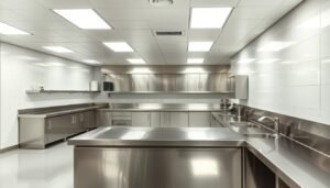 7 Vantagens das bancadas em aço inox para hospitais que buscam eficiência e higiene